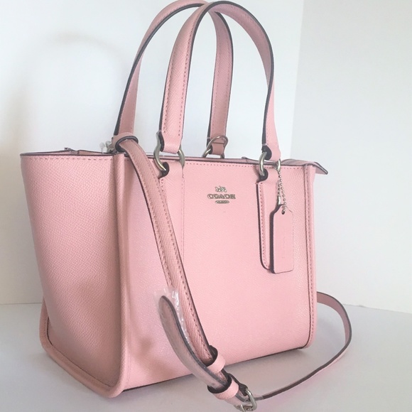 Coach Crosby Carryall Crossbody Bag Blush Leather - Picture 4 of 8